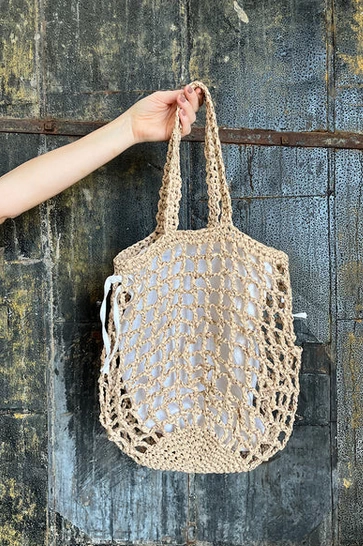 Raffia Small Shopper