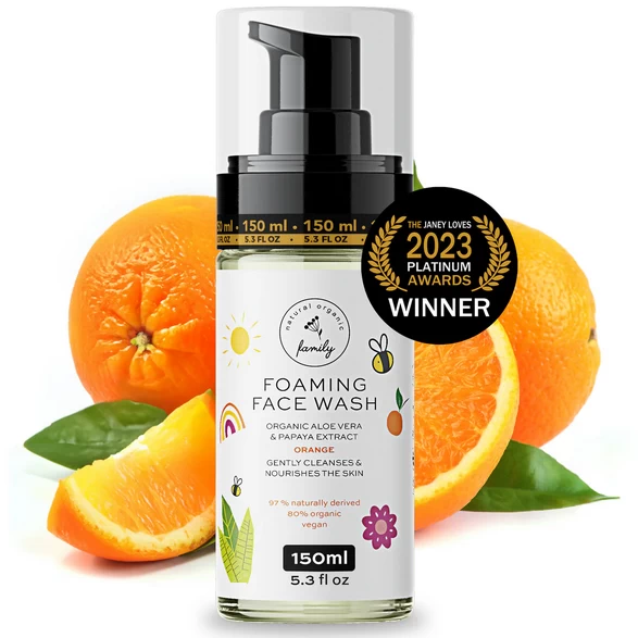 Multi-Award Winning Kids’ Foaming Face Wash